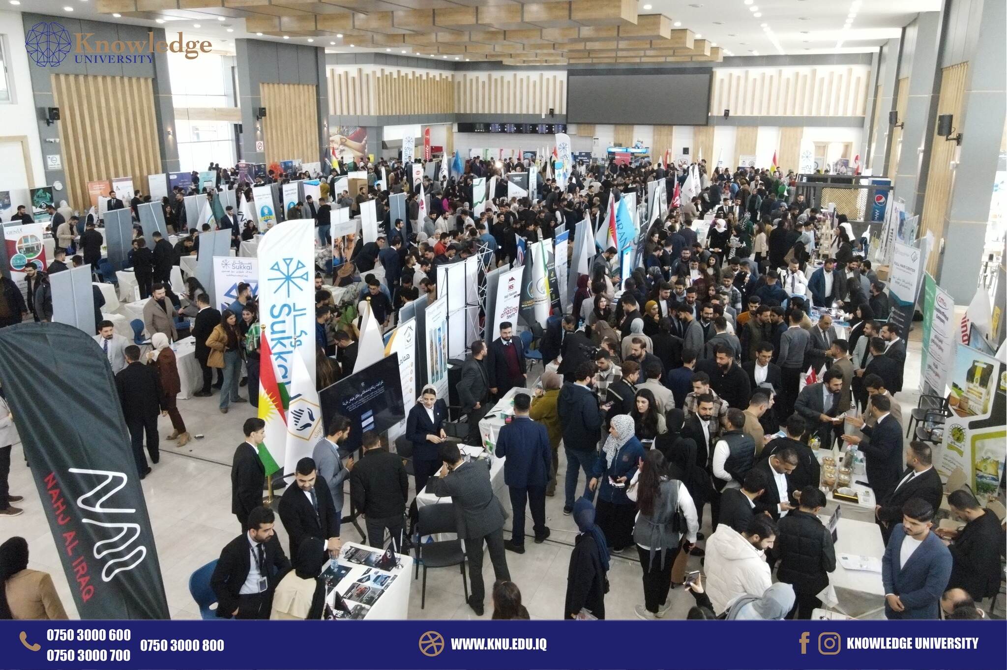 Largest Job Exhibition Draws Crowds in Erbil, Kurdistan Region