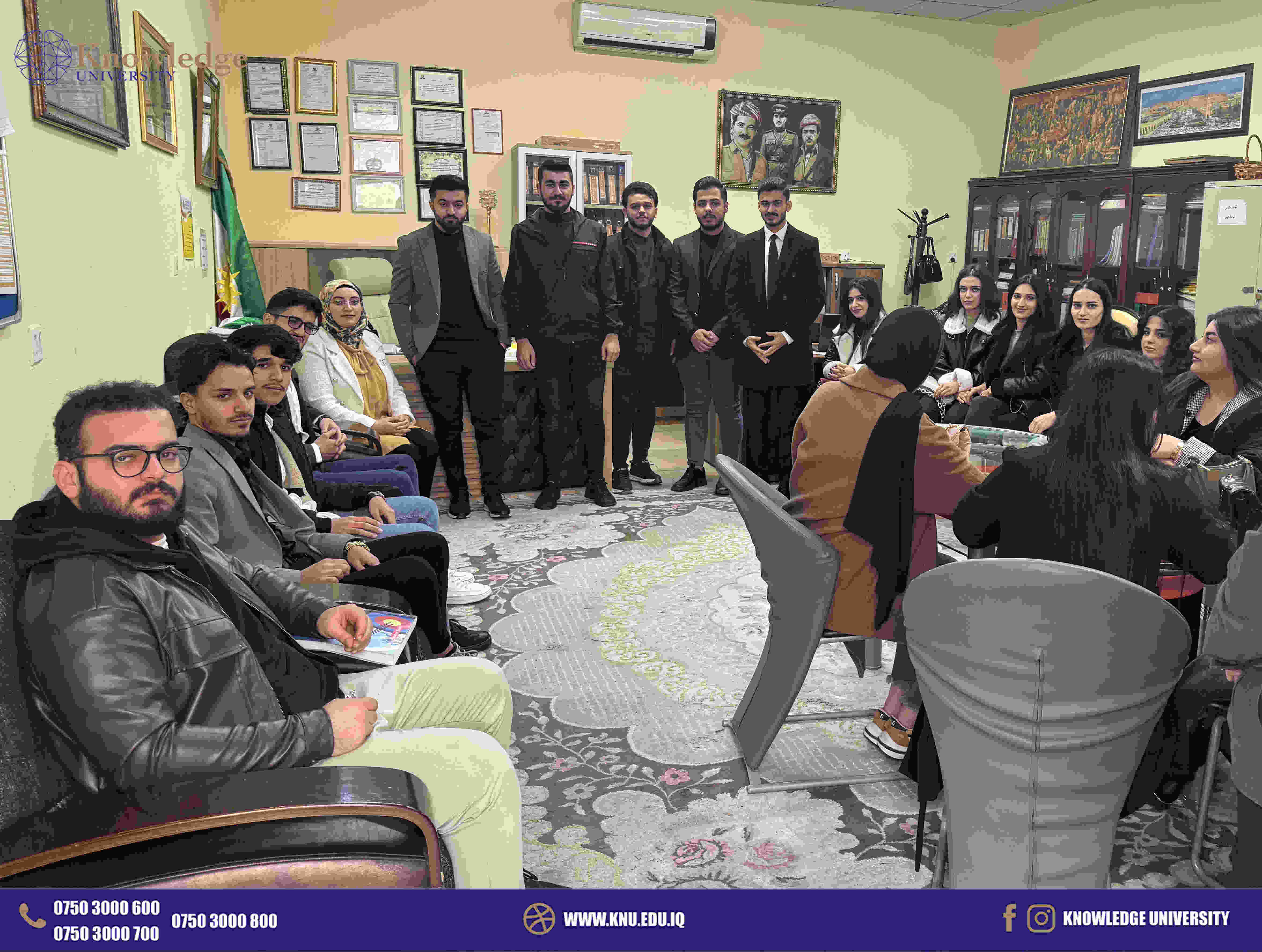 Knowledge University ELT Students Visit Fenk High School for Educational Exchange