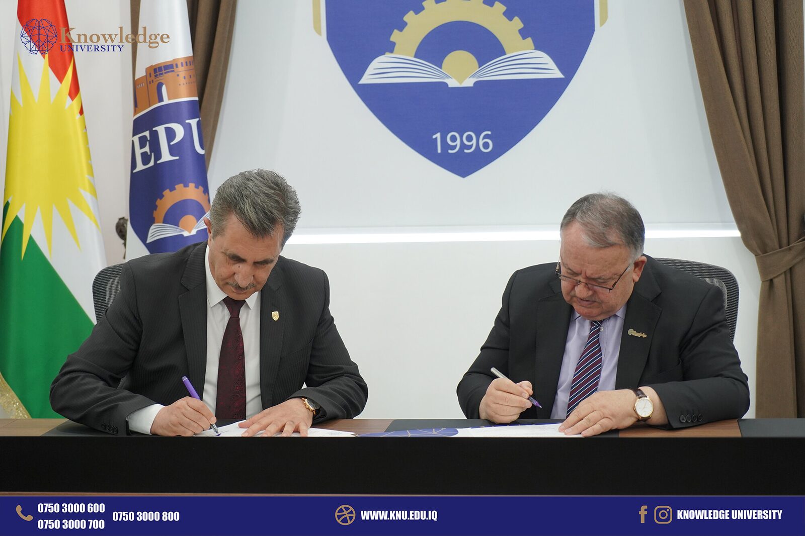President of Knowledge University Visits Erbil Polytechnic University to Foster Academic Collaboration