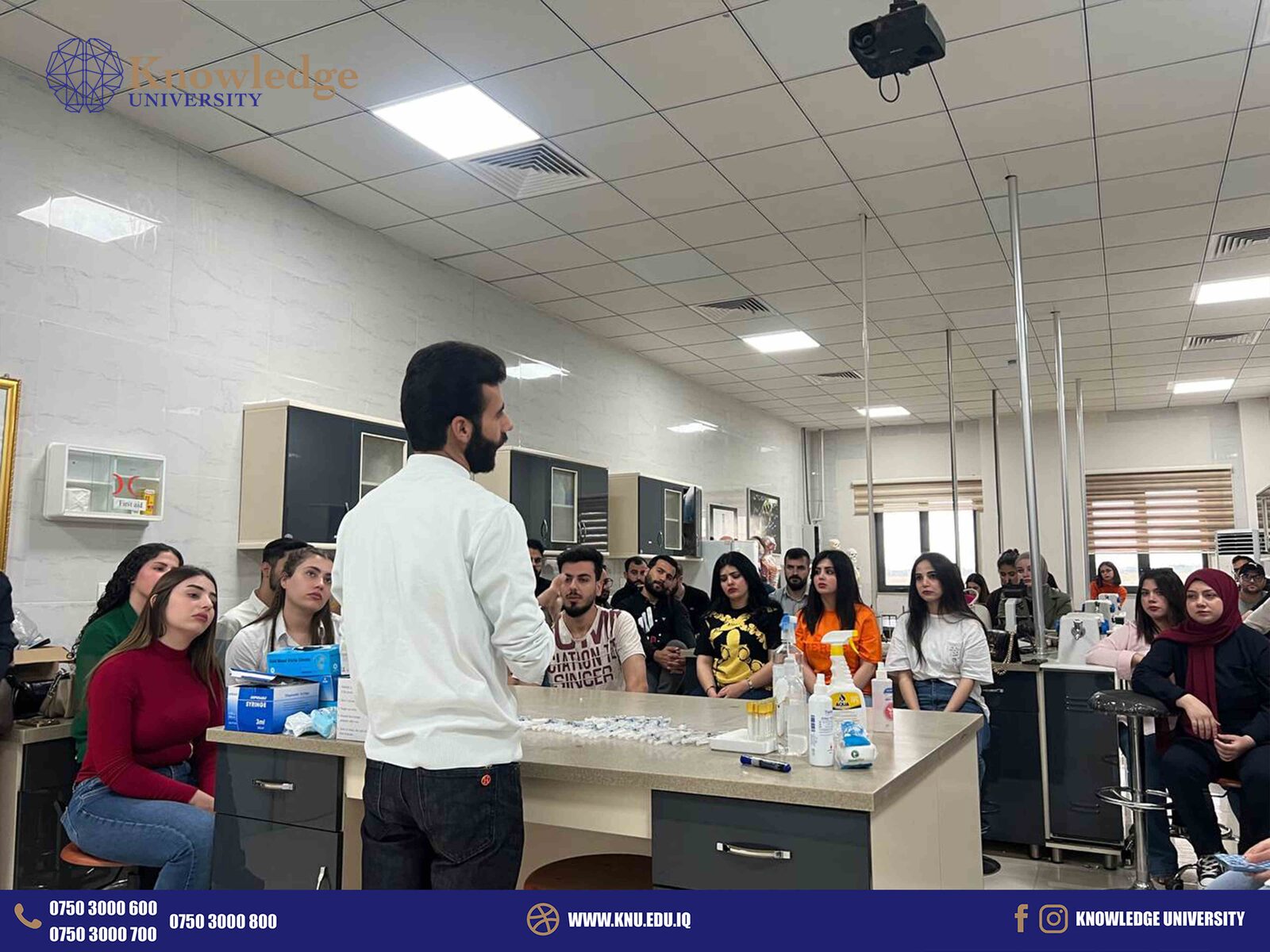 College of Sciences Organized Canula Placement Training Course