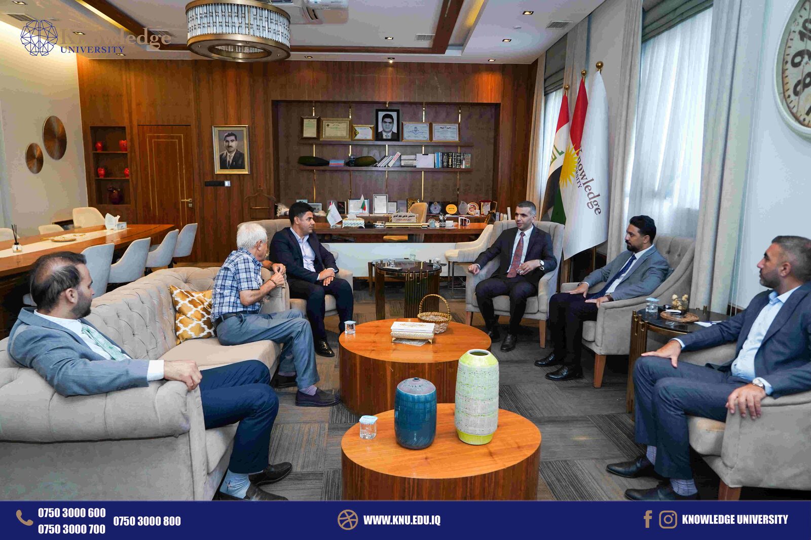 Knowledge University Strengthens Ties with Shahid Foundation Institutes
