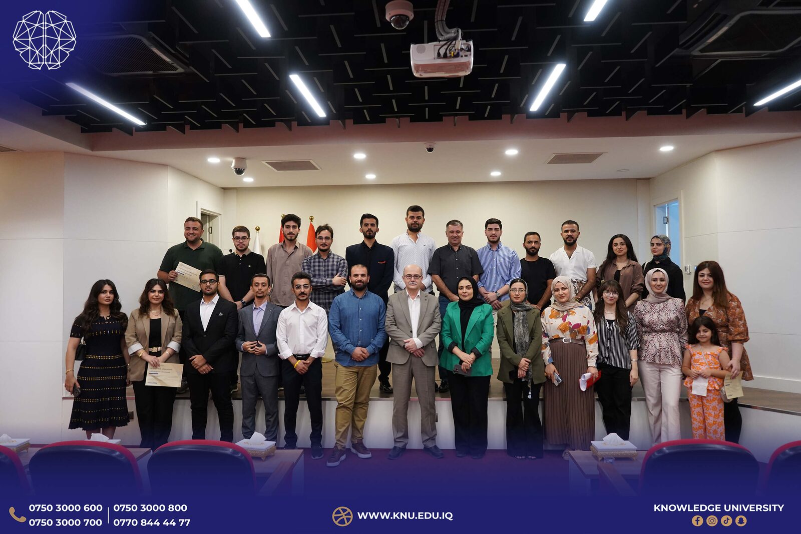 College of Engineering celebrated the top-ranked students in the Computer and Petroleum Engineering Departments