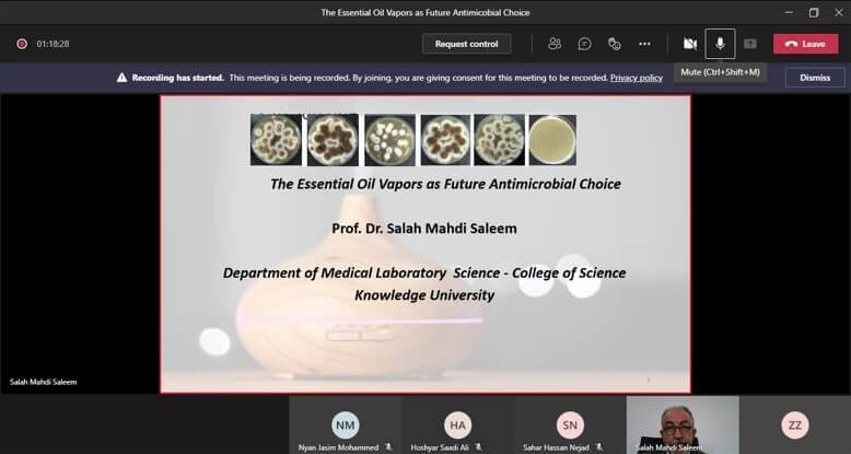 Department Of Medical Laboratory Science Organized A National Workshop
