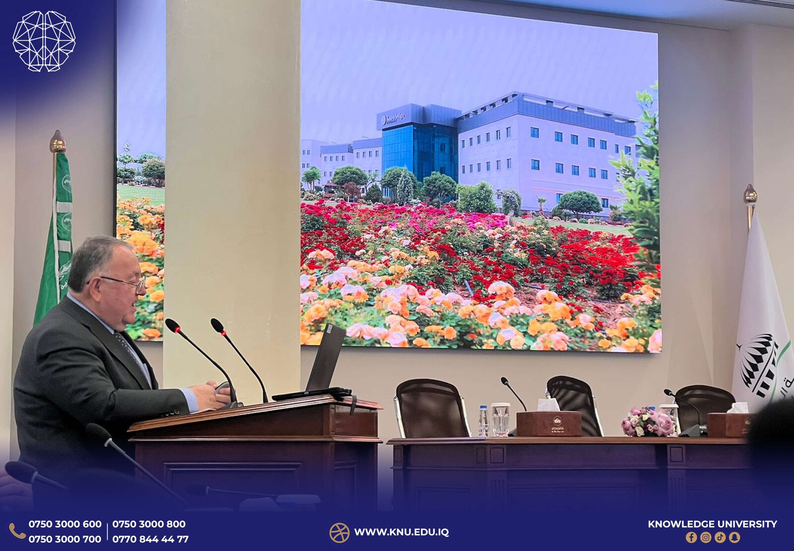 President of Knowledge University Participates in ALECSO Meeting in Sharjah