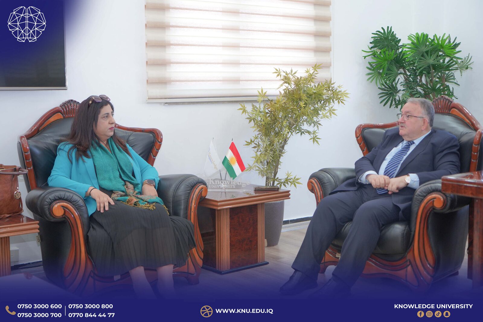 Delegation from BIA German Academic Institutes Visits Knowledge University