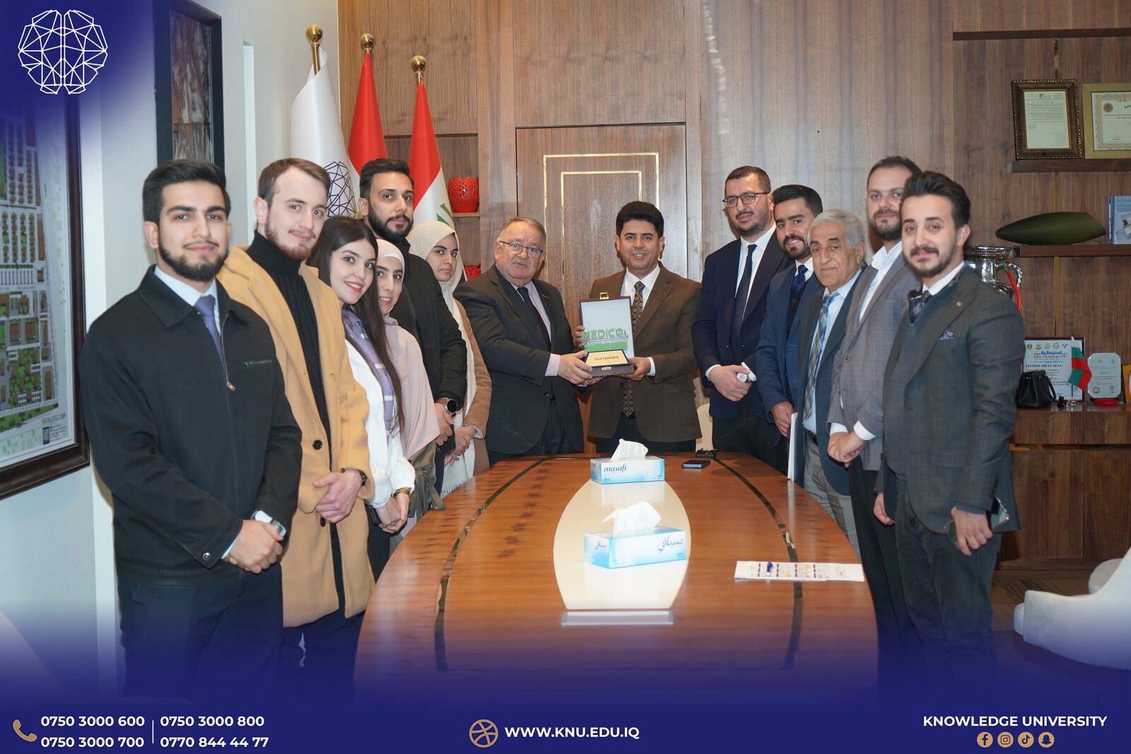 Knowledge University Celebrates Victory at the Medico Exhibition