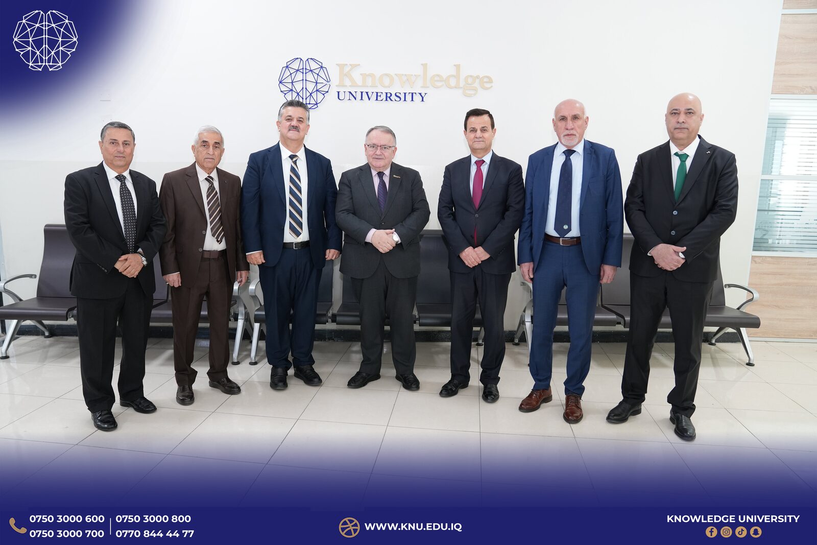 World Peace Center Delegation Visits Knowledge University for Collaboration