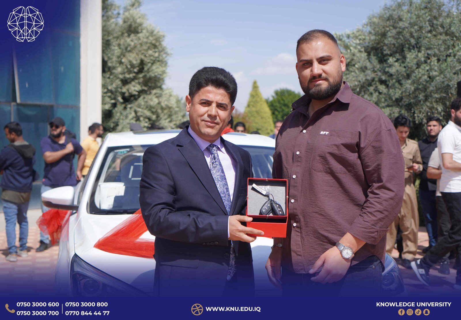 Knowledge University Awards Zero Kilometer Car to Law Student in Grand Draw