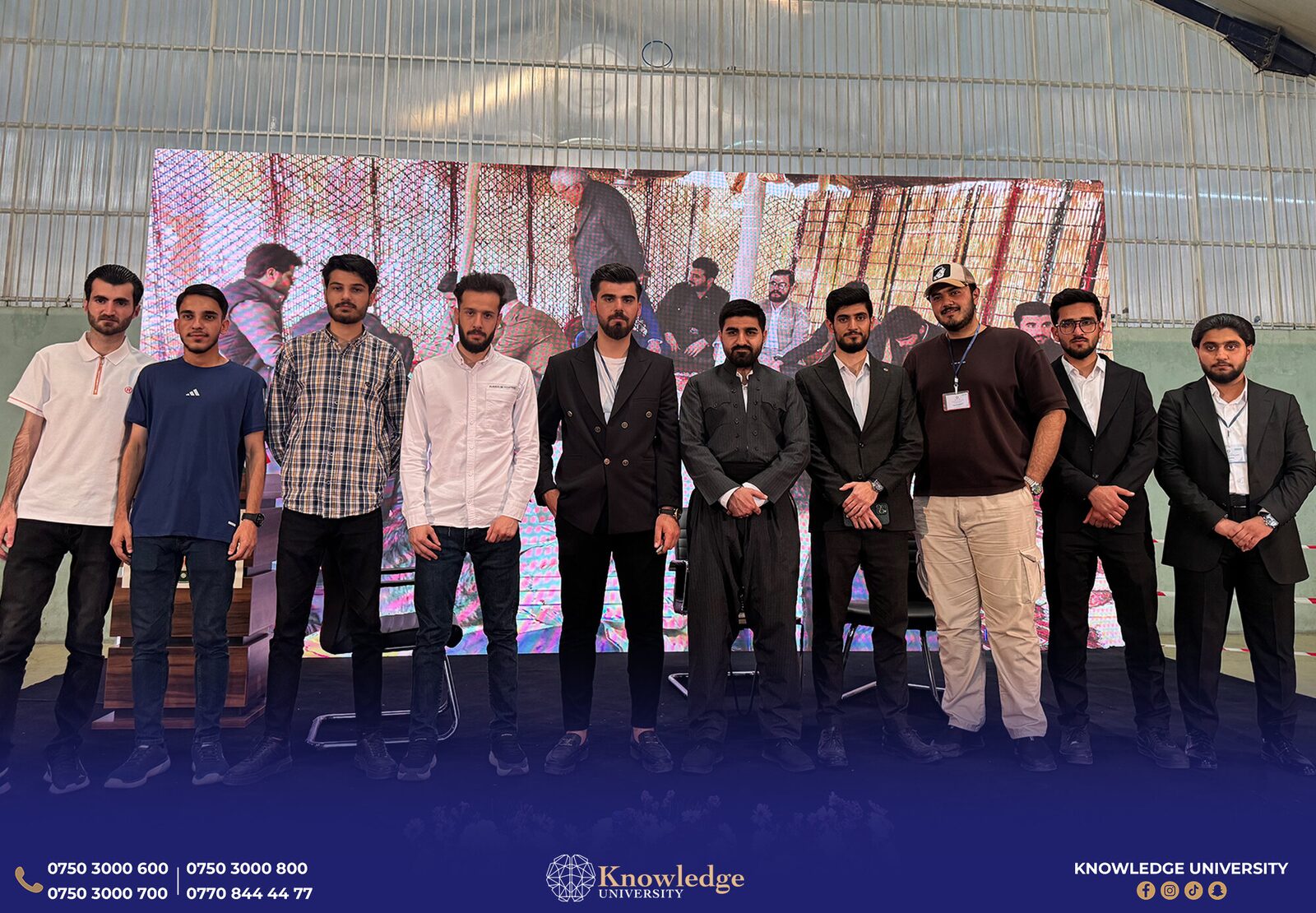 College of Science Students Shine at First AI & Robotics Exhibition 2025