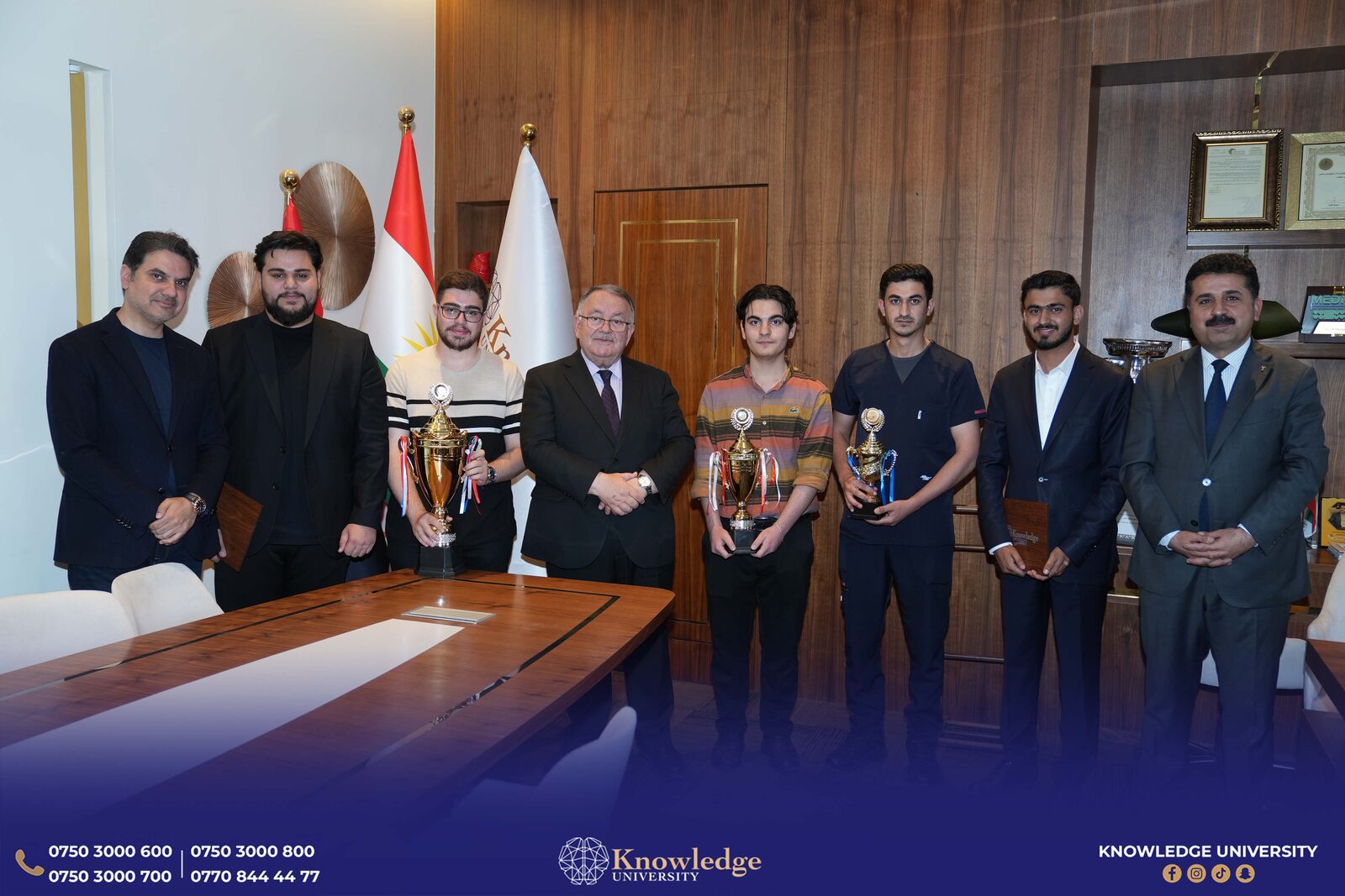 Champions Crowned at Knowledge University\'s Third Chess Tournament