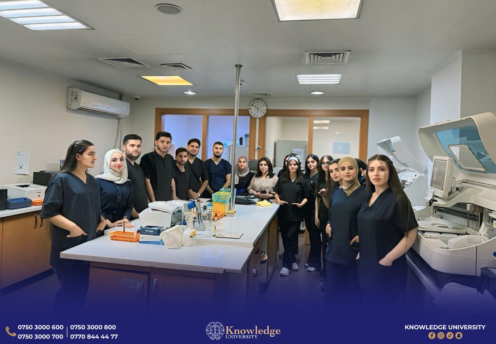 Knowledge University Organizes Scientific Visit to Paki Hospital for Radiology Students